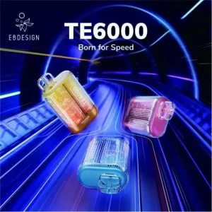 EBDESIGN TE6000 5PK Disposable Vape Available at Exotic Smoke And Vape in McKinney TX