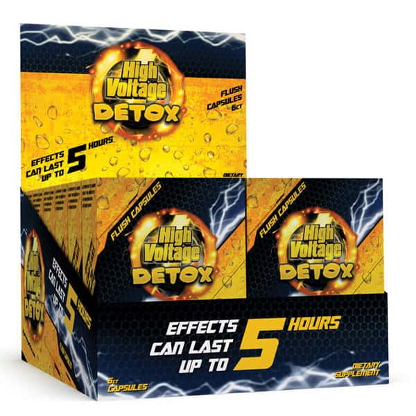 High Voltage Detox 6 Capsules 12ct available at Exotic Smoke And Vape in McKinney TX