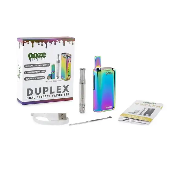 Ooze Duplex Dual Extract Vaporizer available at Exotic Smoke And Vape in McKinney TX